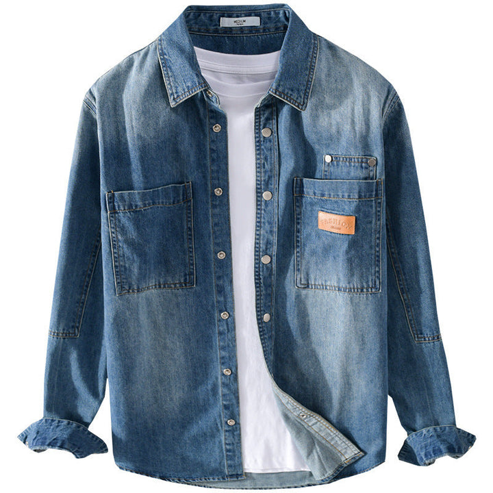 Tharveld | Homme Chemise en Jean Décontractée - Light Blue - Image 5