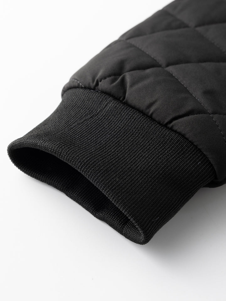 Théovand | Homme Veste Matelassée Hiver Doublure Polaire - Black - Image 10