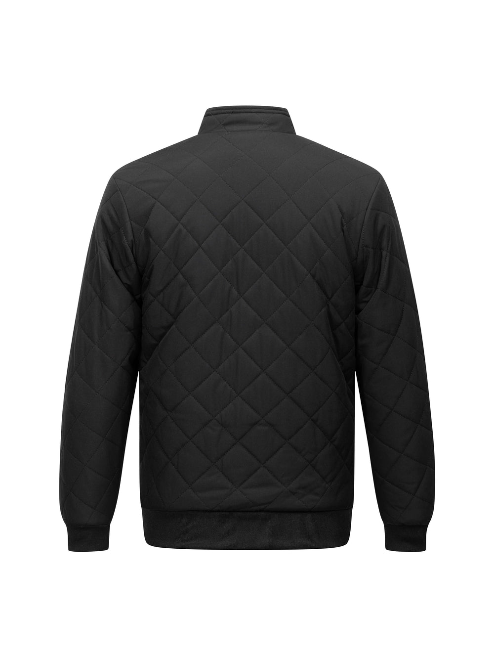 Théovand | Homme Veste Matelassée Hiver Doublure Polaire - Black - Image 2