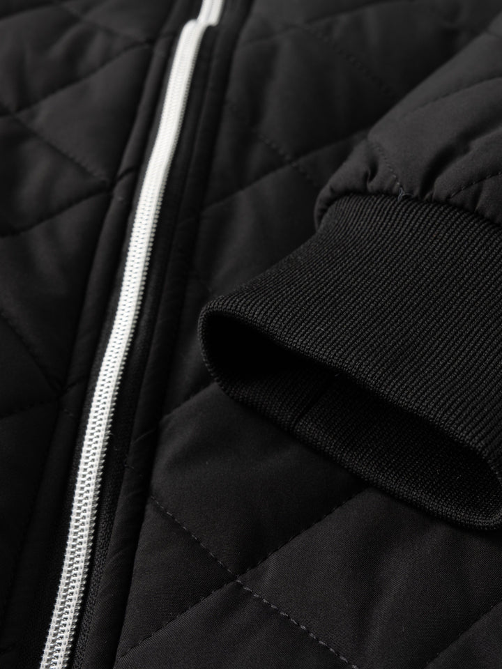 Théovand | Homme Veste Matelassée Hiver Doublure Polaire - Black - Image 9