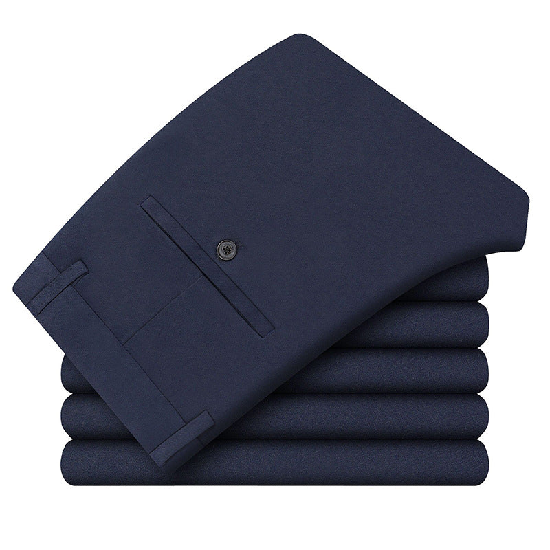 Théovard | Homme Pantalon Chino Habillé Droit - Navy - Image 1