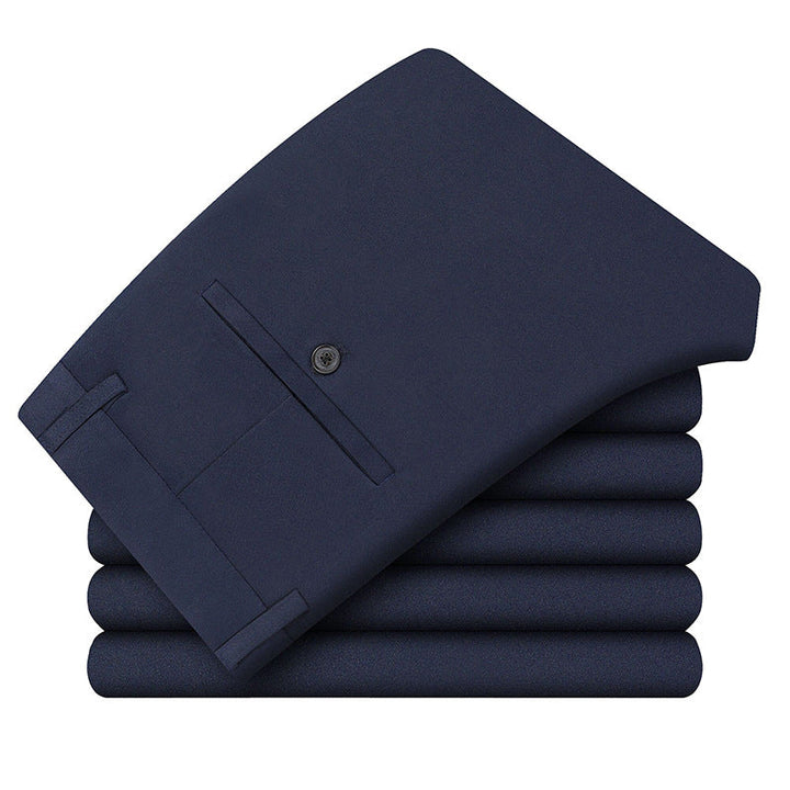 Théovard | Homme Pantalon Chino Habillé Droit - Navy - Image 10