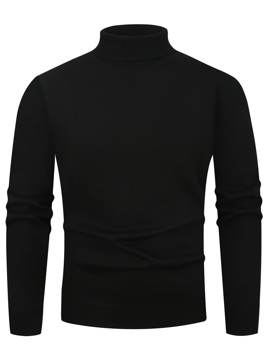 Tolvard | Homme Pull Col Roulé Doublé Hiver - Dark Grey - Image 3