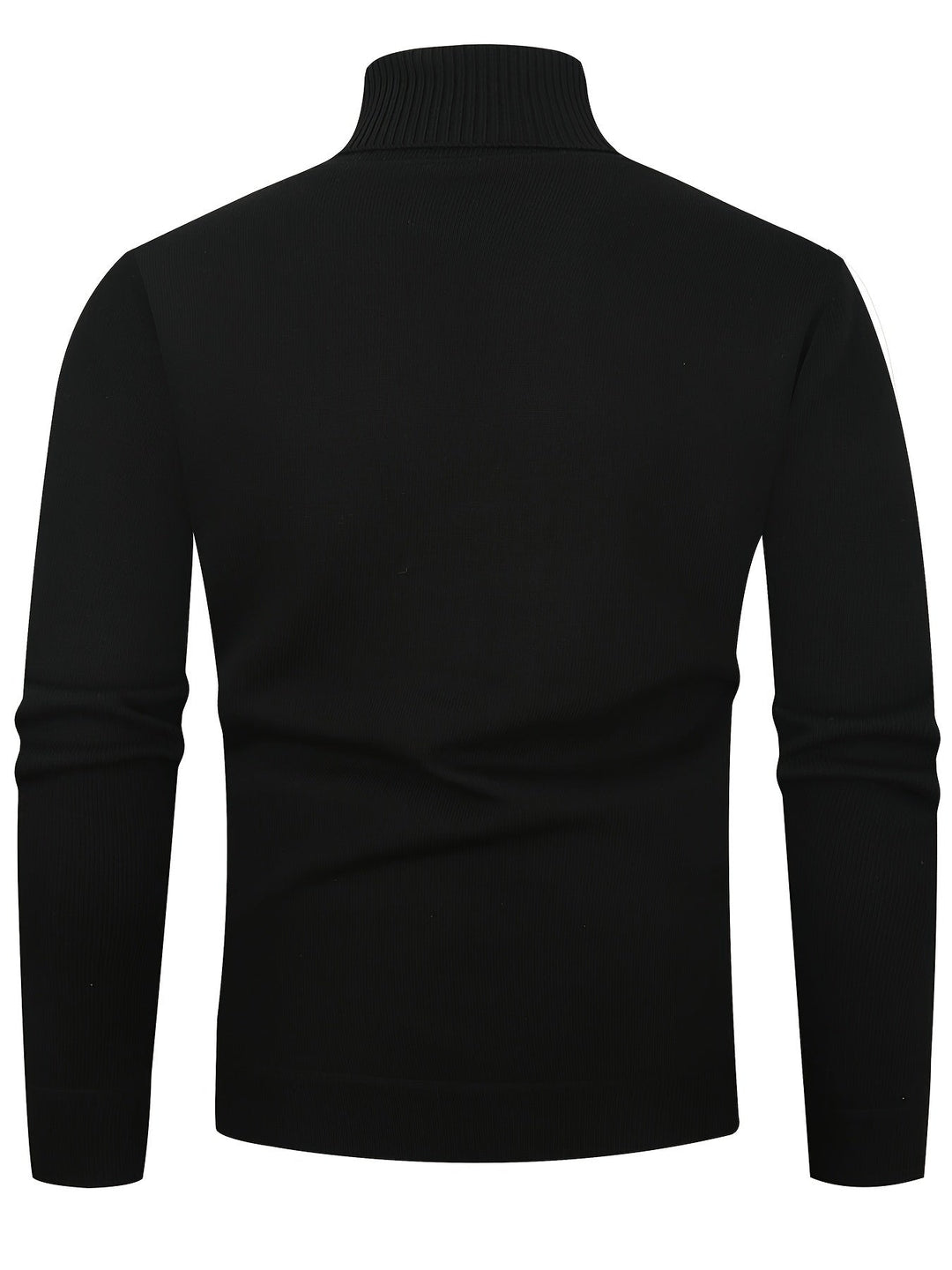 Tolvard | Homme Pull Col Roulé Doublé Hiver - Dark Grey - Image 7