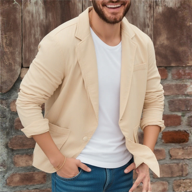 Valdène | Homme Blazer Casual Non Structuré - Image 1