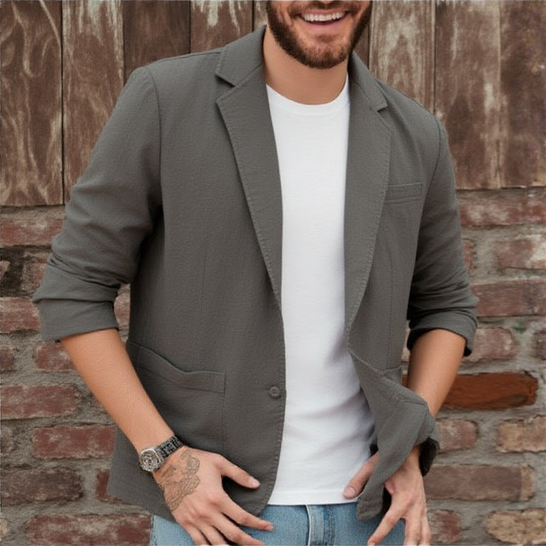 Valdène | Homme Blazer Casual Non Structuré - Image 8