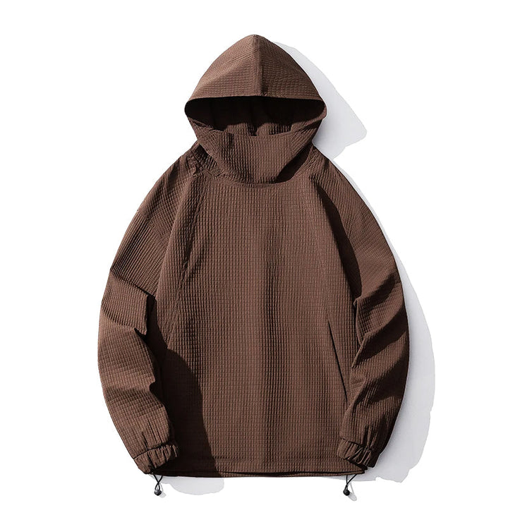 Valdric | Homme Sweat à Capuche Oversize - Black - Image 4