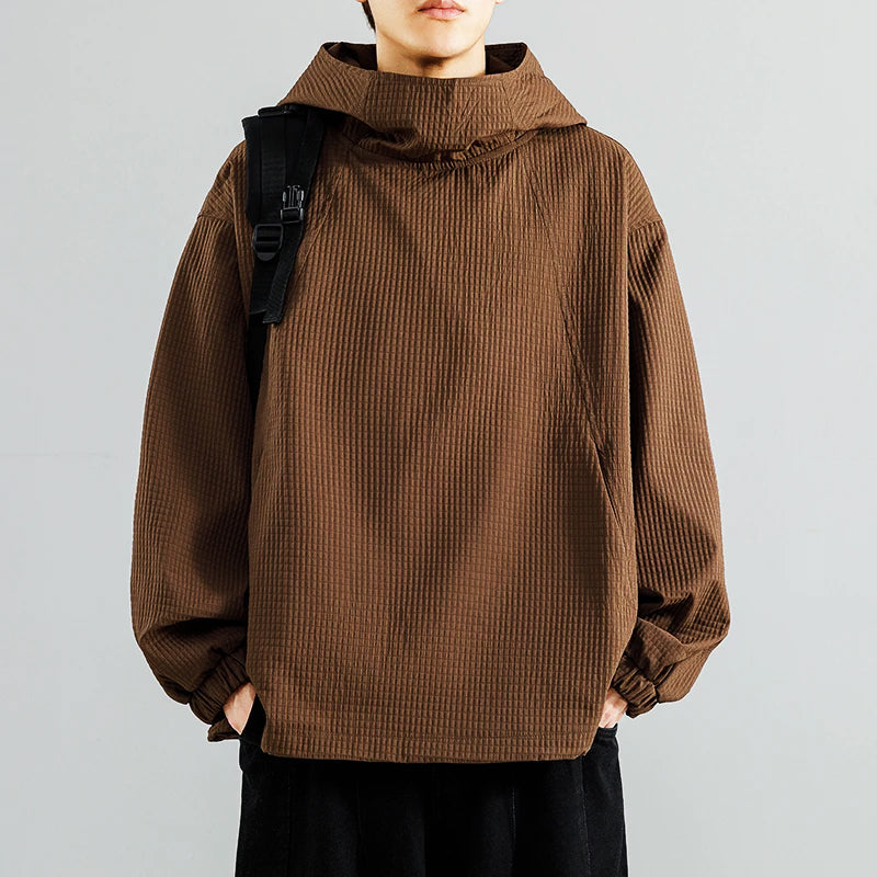 Valdric | Homme Sweat à Capuche Oversize - Black - Image 6