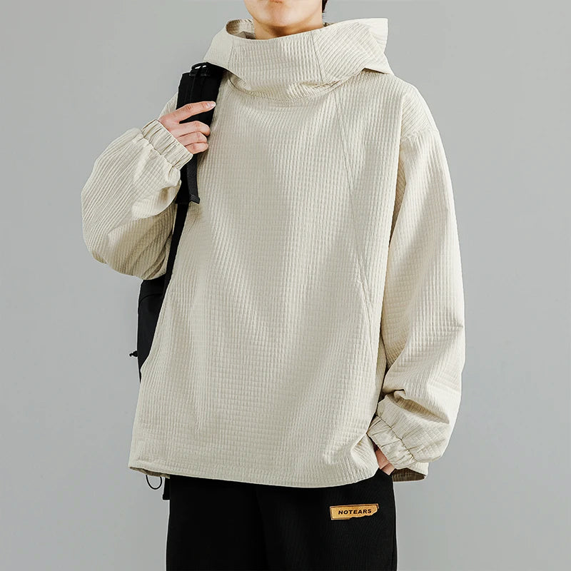 Valdric | Homme Sweat à Capuche Oversize - Black - Image 7