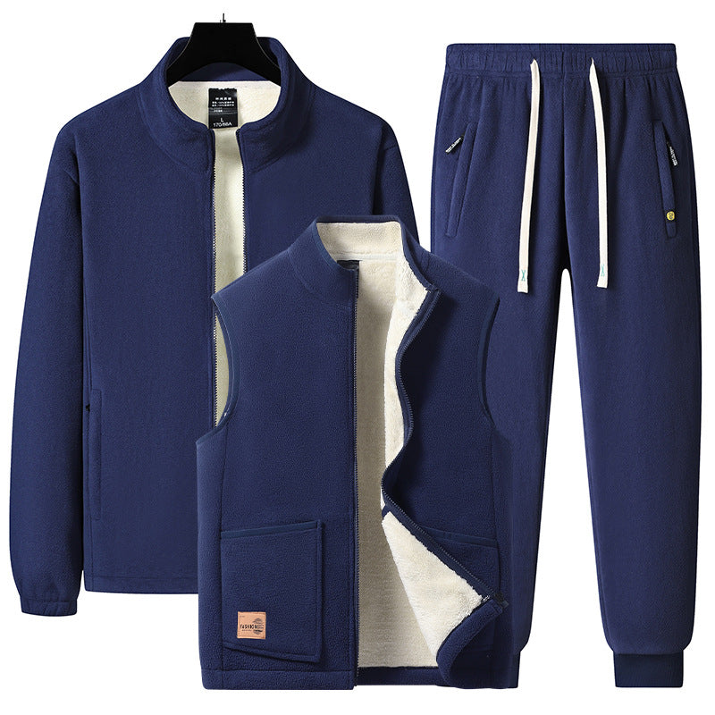 Valmord | Homme Ensemble Deux Pièces Polaire Zippée - Blue - Image 11