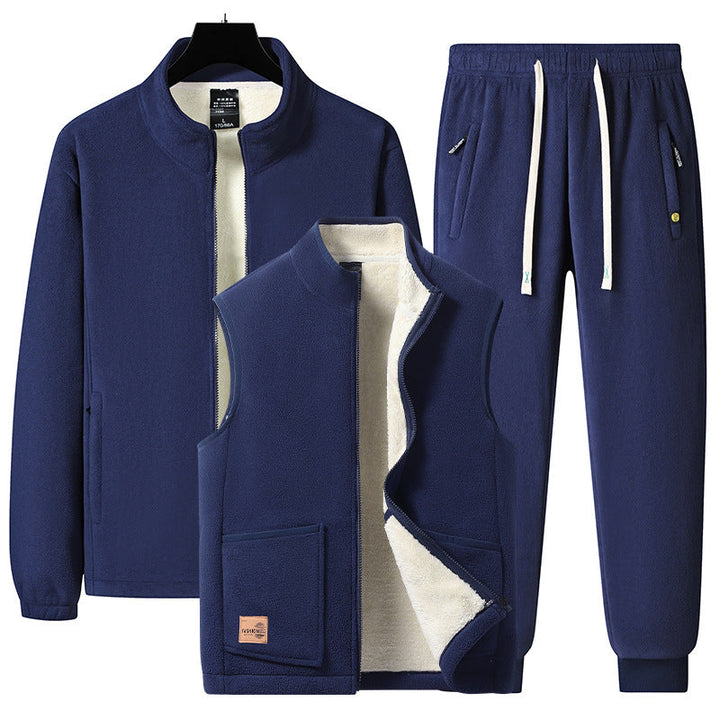 Valmord | Homme Ensemble Deux Pièces Polaire Zippée - Blue - Image 11