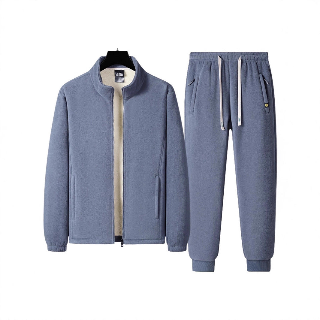 Valmord | Homme Ensemble Deux Pièces Polaire Zippée - Blue - Image 5
