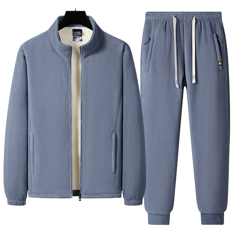 Valmord | Homme Ensemble Deux Pièces Polaire Zippée - Blue - Image 8