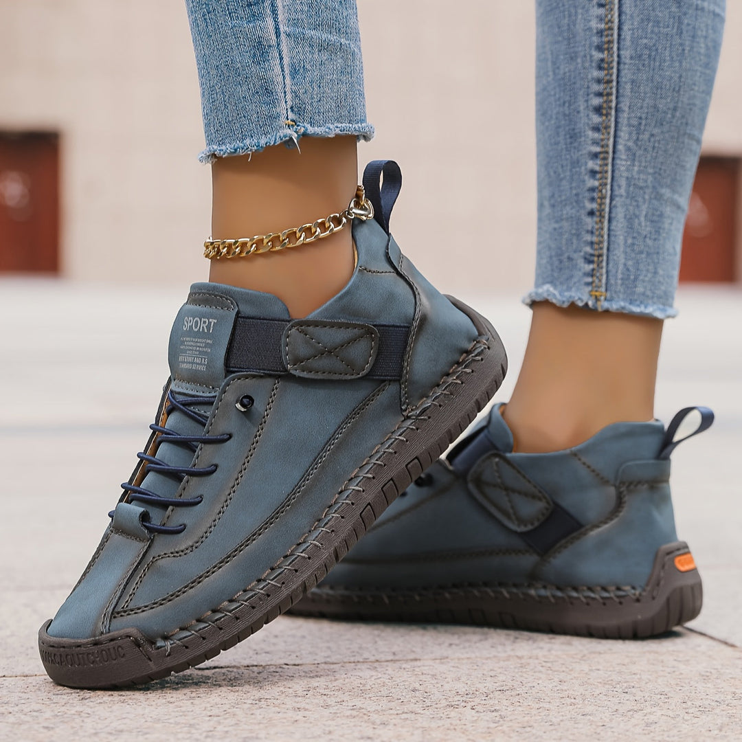 Veldorine | Femme Baskets Confort Quotidien - Khaki - Image 7