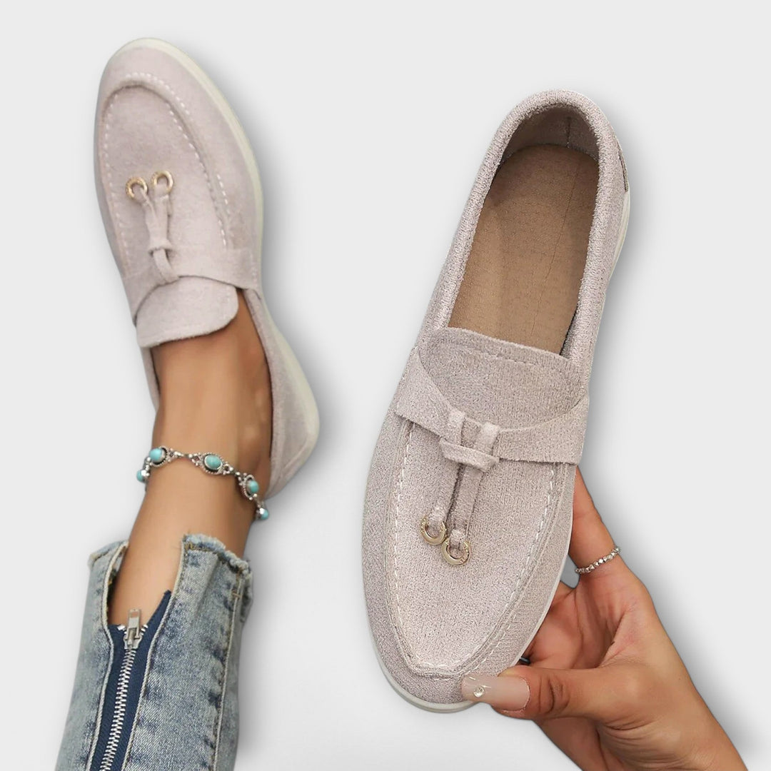 Élowine | Mocassins Femme Sans Lacets Semelle Plate