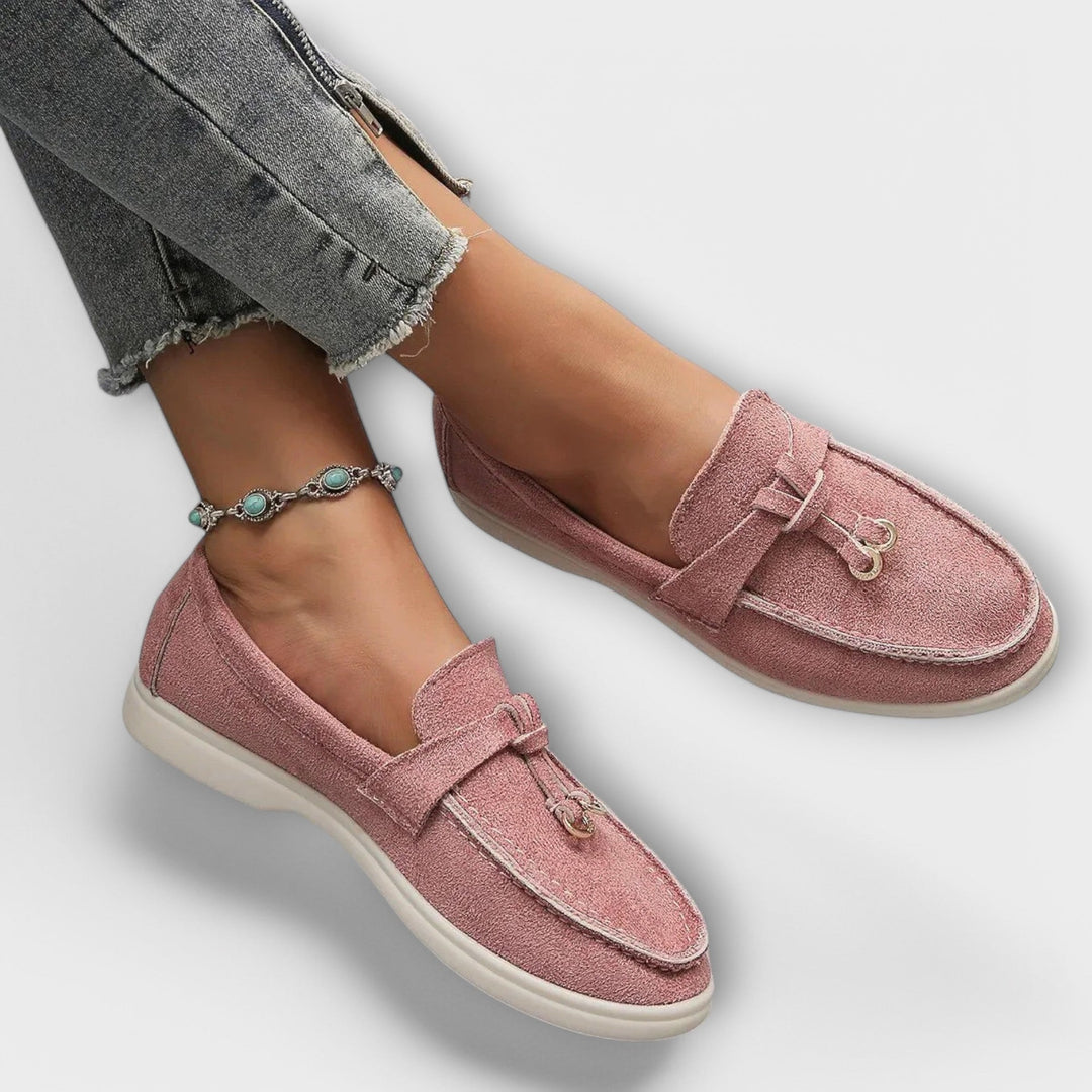 Élowine | Mocassins Femme Sans Lacets Semelle Plate — vue 4