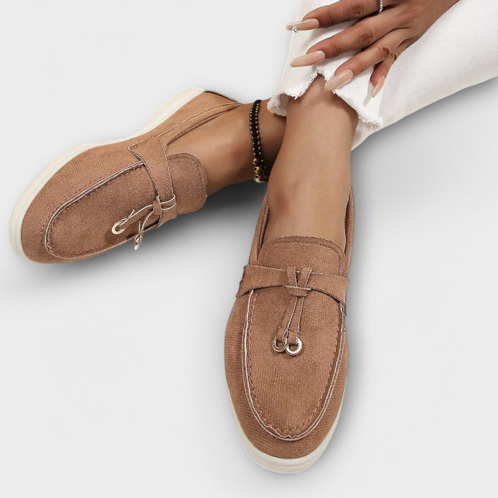 Élowine | Mocassins Femme Sans Lacets Semelle Plate — vue 5