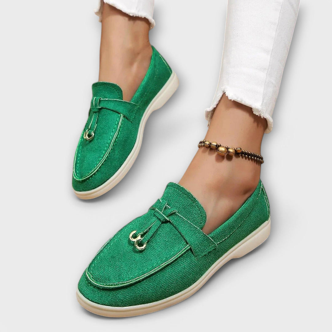 Élowine | Mocassins Femme Sans Lacets Semelle Plate — vue 8