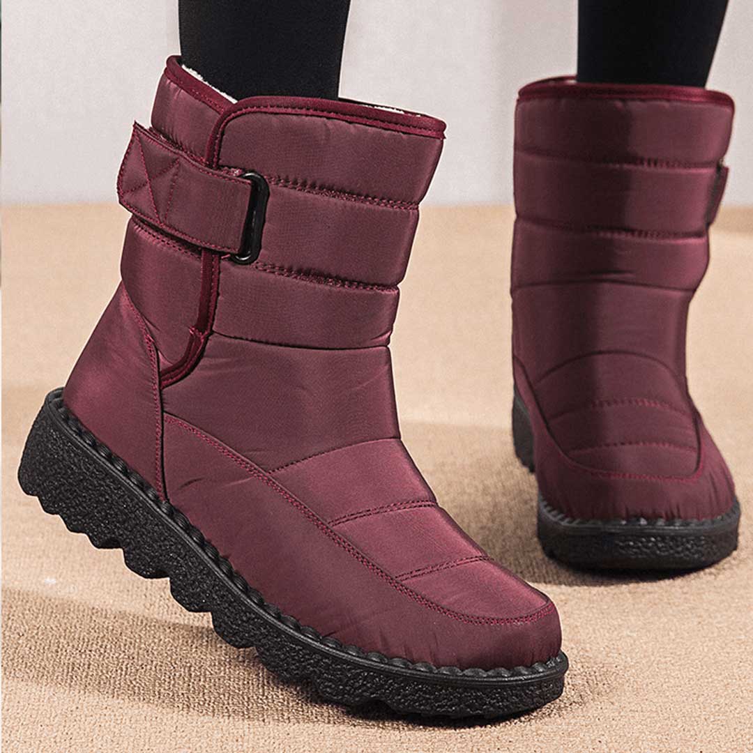 Solvhane | Femme Bottes de Neige Imperméables Fourrées