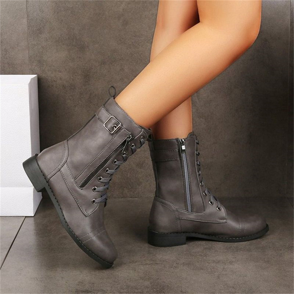 Vivienne | Women's Lace Up Ankle Boots - Image 2