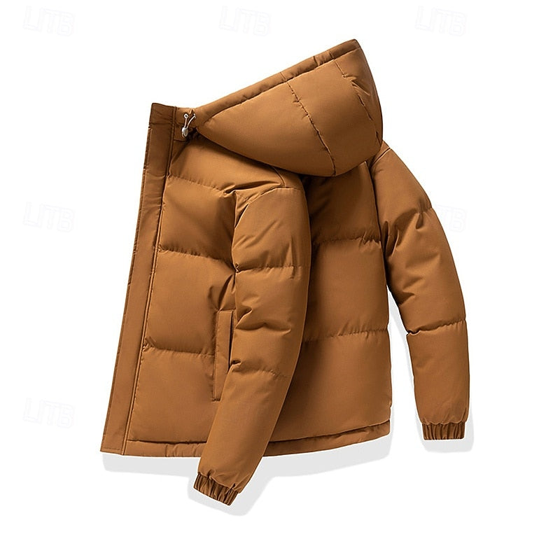Vordain | Homme Doudoune à Capuche Isolée Hiver - Light Green - Image 10