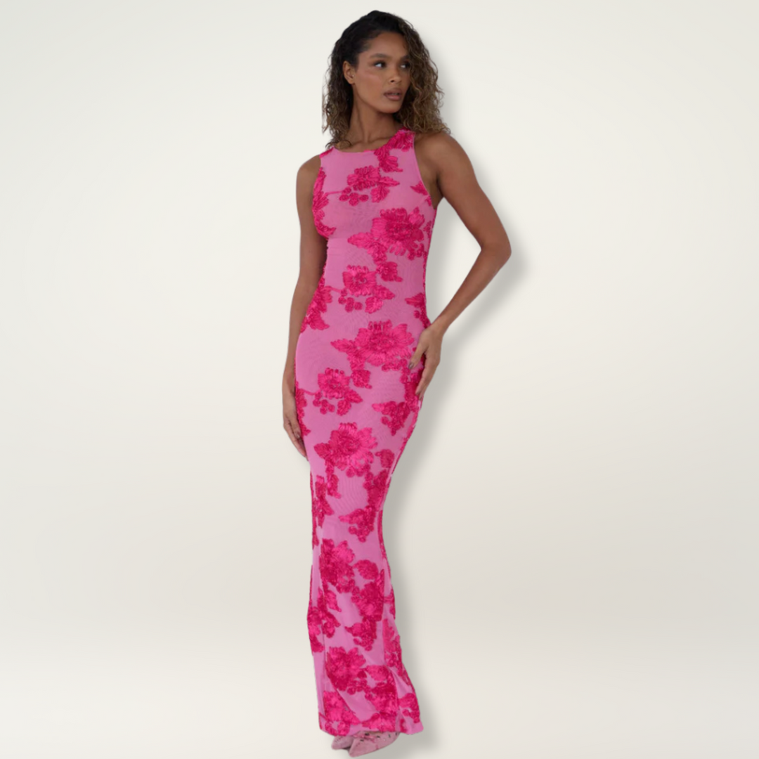 Wrensley | Women's Floral Sleeveless Maxi Dress - Image 1