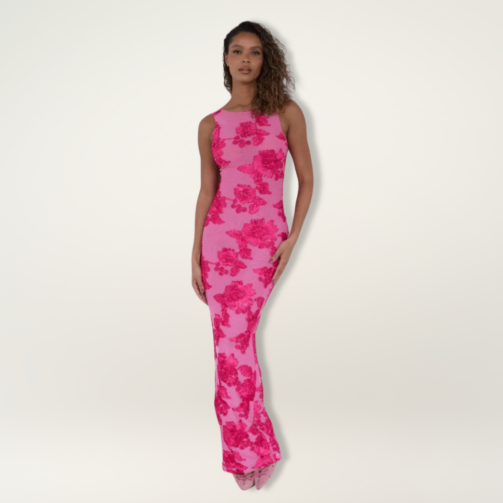 Wrensley | Women's Floral Sleeveless Maxi Dress - Image 2