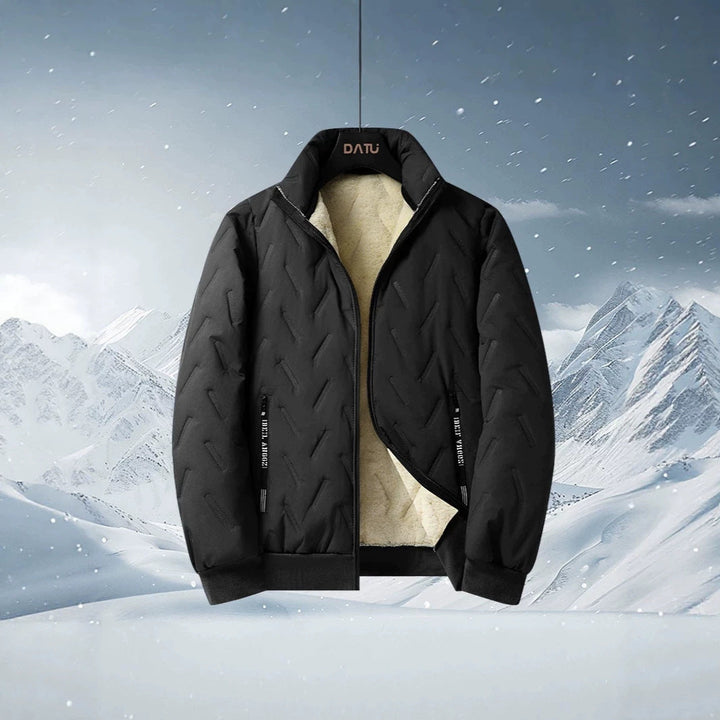 Zarvec | Homme Ensemble Trois Pièces Hiver Doublure Sherpa - Black - Image 4