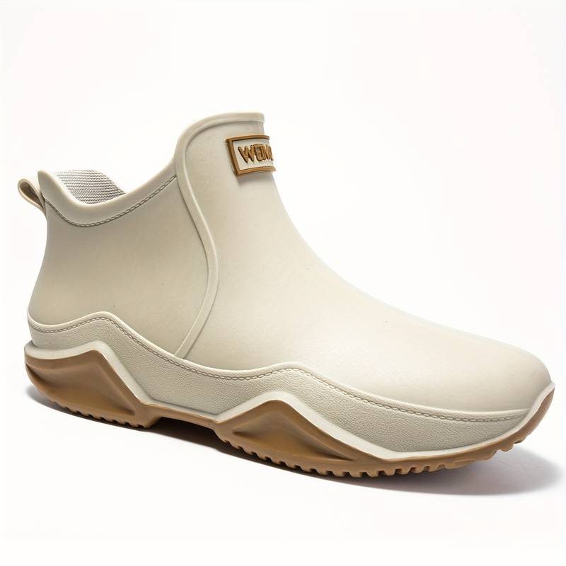 Zarvelle | Femme Bottines de Pluie Imperméables - Cream - Image 8