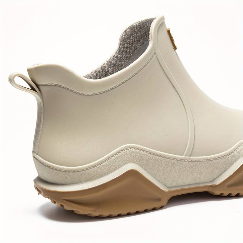 Zarvelle | Femme Bottines de Pluie Imperméables - Cream - Image 9