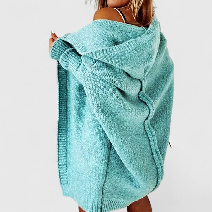 Zelda | Women's Oversized Hooded Cardigan - Image 1
