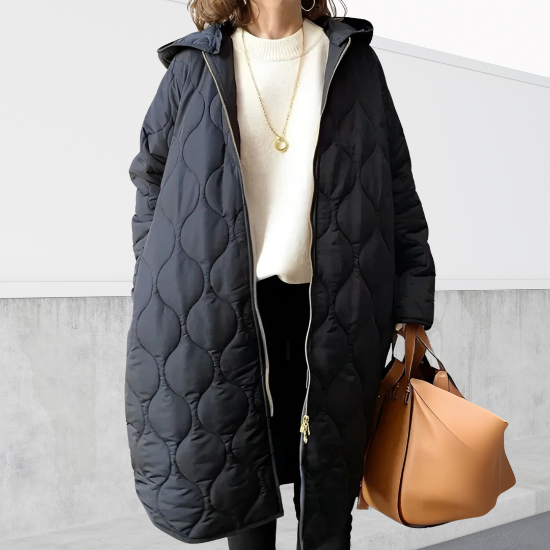 Zolvande | Parka Femme Matelassée à Capuche Oversize - Image 2